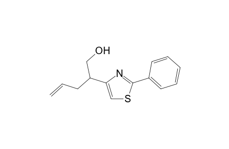 2-(2'-Phenylthiazol-4'-yl)pent-4-en-1-ol