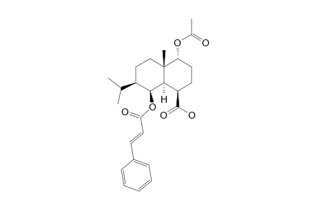 1-ALPHA-ACETOXY-6-BETA-(CINNAMOYLOXY)-EUDESMAN-15-OIC-ACID