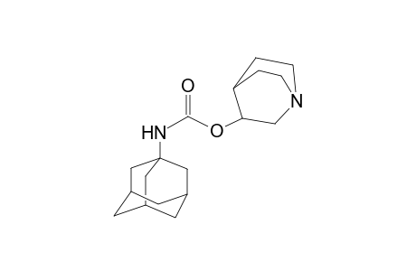 1-Azabicyclo[2.2.2]octan-3-yl N-(1-adamantyl)carbamate