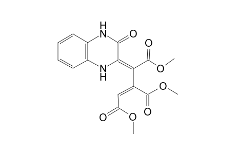 Pent-2-enedioic acid, 3-methoxycarbonyl-4-(3-oxo-3,4-dihydro-1H-quinoxalin-2-ylidene)-, dimethyl ester
