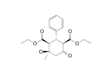 3-PHENYL-2,4-BISETHOXYCARBONYL-5-HYDROXY-5-METHYLCYCLOHEXANONE