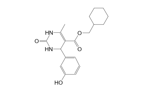 5-pyrimidinecarboxylic acid, 1,2,3,4-tetrahydro-4-(3-hydroxyphenyl)-6-methyl-2-oxo-, cyclohexylmethyl ester