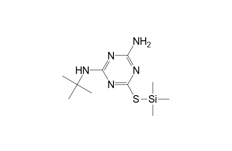 1,3,5-Triazine-2,4-diamine, N-(1,1-dimethylethyl)-6-[(trimethylsilyl)thio]-