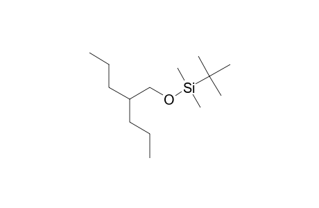 2-Propyl-1-pentanol, tbdms derivative