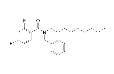 Benzamide, 2,4-difluoro-N-benzyl-N-nonyl-