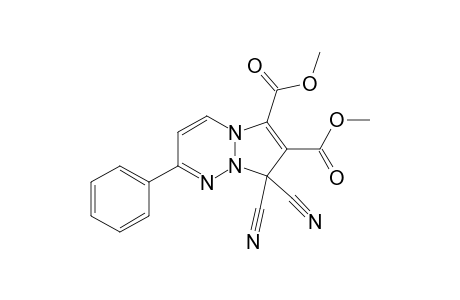 Dimethyl 8,8-Dicyano-2-phenylparazolo[2,1-a][1,2,3]triazine-6,7-dicarboxylate