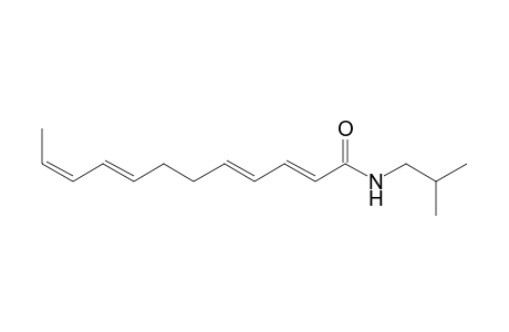 Dodeca-2(E),4(E),8(E),10(Z)-tetraenoic acid - Isobutyl Amide