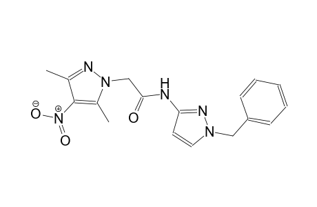 N-(1-benzyl-1H-pyrazol-3-yl)-2-(3,5-dimethyl-4-nitro-1H-pyrazol-1-yl)acetamide