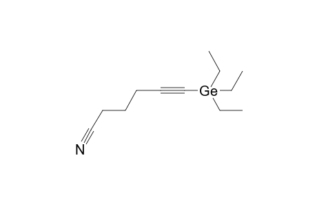6-(Triethylgermyl)hex-5-ynenitrile