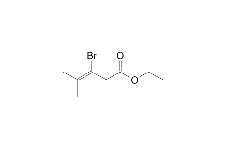 Ethyl 4-methyl-3-bromo-3-pentenoate