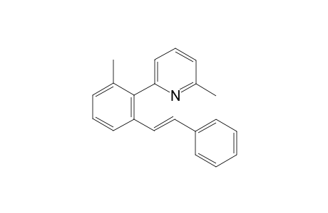 (E)-3-methylpyridine-2-(2-styrylphenyl)pyridine