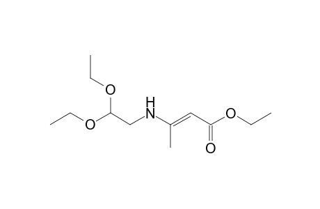Ethyl 3-[(2,2-Diethoxyethyl)amino]but-2-enoate
