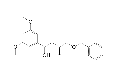 (S)-1-Benzyloxy-4-(3,5-dimethoxyphenyl)-2-methylbutan-4-ol