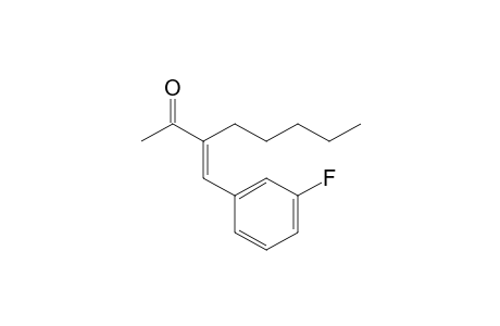 (E)-3-(3-fluorobenzylidene)octan-2-one