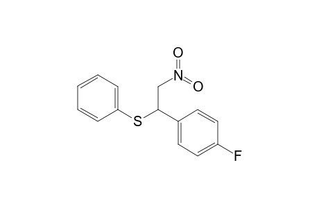 1-Fluoro-4-(2-nitro-1-phenylsulfanyl-ethyl)-benzene