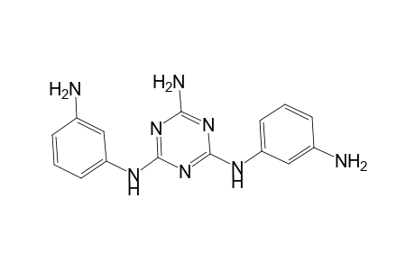1,3,5-Triazine-2,4,6-triamine, N,N'-bis(3-aminophenyl)-