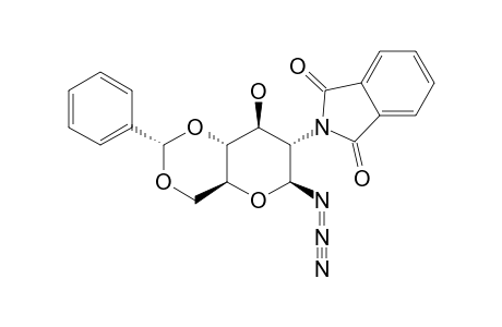 4,6-O-BENZYLIDENE-2-DEOXY-2-PHTHALIMIDO-BETA-D-GLUCOPYRANOSYL-AZIDE