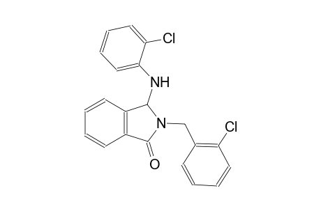 1H-isoindol-1-one, 3-[(2-chlorophenyl)amino]-2-[(2-chlorophenyl)methyl]-2,3-dihydro-