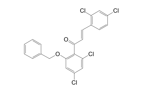 1-(2-BENZYLOXY-4,6-DICHLOROPHENYL)-3-(2,4-DICHLOROPHENYL)-2-PROPEN-1-ONE