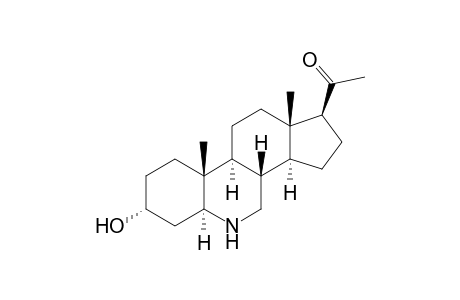 1-[(1S,3aS,3bS,5aS,7R,9aR,9bS,11aS)-7-hydroxy-9a,11a-dimethyl-2,3,3a,3b,4,5,5a,6,7,8,9,9b,10,11-tetradecahydro-1H-cyclopenta[i]phenanthridin-1-yl]ethanone