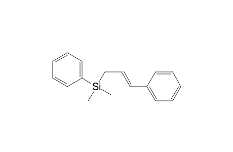 Dimethyl-phenyl-[(E)-3-phenylprop-2-enyl]silane