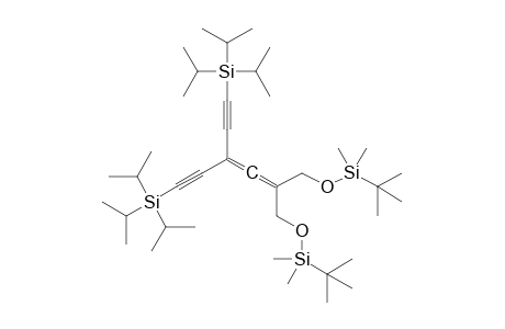 1-[(tert-Butyldimethylsilyl)oxy]-2-[(tert-butyldimethylsilyl)oxymethyl]-6-(triisopropylsilyl)-4-[(triisopropylsilyl)ethynyl]hexa-2,3-dien-5-yne