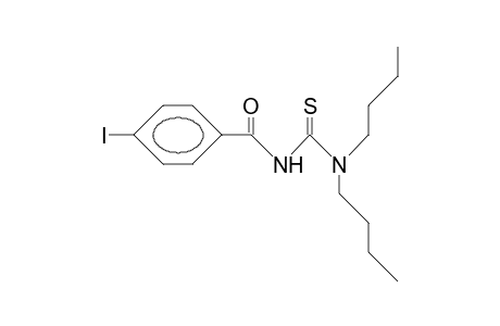 N,N-Dibutyl-N'-(4-iodo-benzoyl)-thiourea