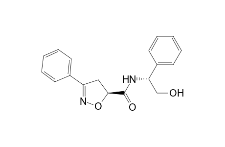 (5S)-N-[(1R)-2-hydroxy-1-phenyl-ethyl]-3-phenyl-2-isoxazoline-5-carboxamide