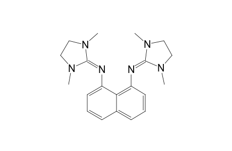 (1,3-dimethylimidazolidin-2-ylidene)-[8-[(1,3-dimethylimidazolidin-2-ylidene)amino]-1-naphthyl]amine