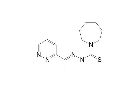 N-(1-pyridazin-3-ylethylideneamino)azepane-1-carbothioamide