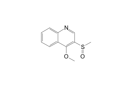 4-Methoxy-3-methylsulfinylquinoline