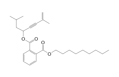 Phthalic acid, 2,7-dimethyloct-7-en-5-yn-4-yl nonyl ester