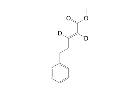 Methyl 2,3-dideuterio-5-phenyl-2(E)-pentenoate