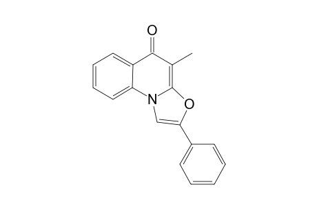 5-Oxo-4-methyl-2-pheyloxazolo[3,2-a]quinoline