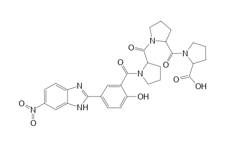 2-Hydroxy-5-(6-nitro-1H-benzo[d]imidazol-2-yl)-benzoyl pro-pro-pro dev