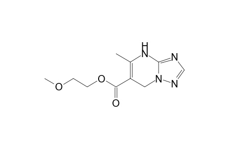 2-Methoxyethyl 5-methyl-4,7-dihydro-1,2,4-triazolo[1,5-a]pyrimidine-6-carboxylate