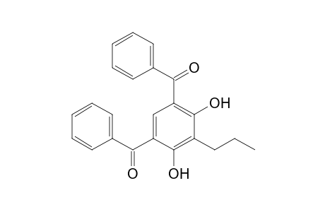 (5-benzoyl-2,4-dihydroxy-3-propyl-phenyl)-phenyl-methanone