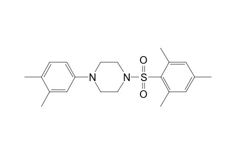 1-(3,4-Dimethyl-phenyl)-4-(2,4,6-trimethyl-benzenesulfonyl)-piperazine