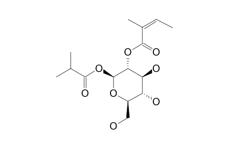 1-BETA-ISOBUTANOYL-2-ANGELOYL-GLUCOPYRANOSIDE