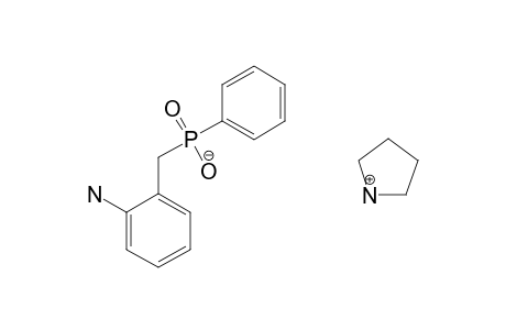 PYRROLIDINIUM-(2-AMINOBENZYL)-PHENYL-PHOSPHINATE