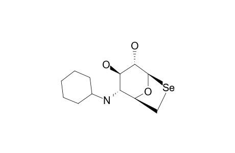 4-CYCLOHEXYLAMINO-1,6-EPISELENO-1,4,6-TRIDEOXY-BETA-D-GLUCOSE