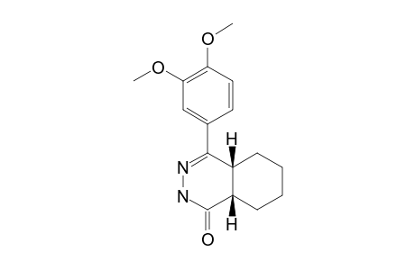 CIS-4-(3,4-DIMETHOXYPHENYL)-4A,5,6,7,8,8A-HEXAHYDRO-2H-PHTHALAZIN-1-ONE