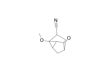 Tricyclo[3.2.1.02,7]octane-7-carbonitrile, 2-methoxy-8-oxo-