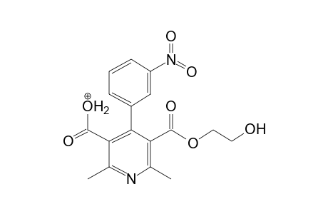 Nimodipine-M (dehydro-O-demethyl-) MS3_1