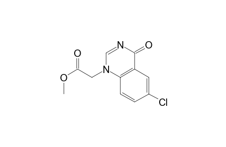 1(4H)-Quinazolineacetic acid, 6-chloro-4-oxo-, methyl ester