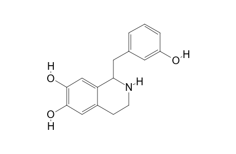 1-(3-hydroxybenzyl)-1,2,3,4-tetrahydroisoquinoline-6,7-diol