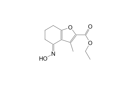 ethyl (4E)-4-(hydroxyimino)-3-methyl-4,5,6,7-tetrahydro-1-benzofuran-2-carboxylate