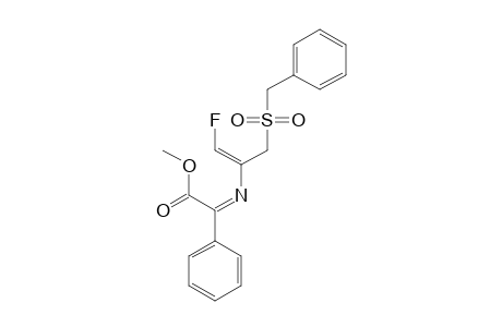 METHYL-(1-BENZYLSULFONYLMETHYL-2-FLUOROVINYLAMINO)-PHENYLACETATE