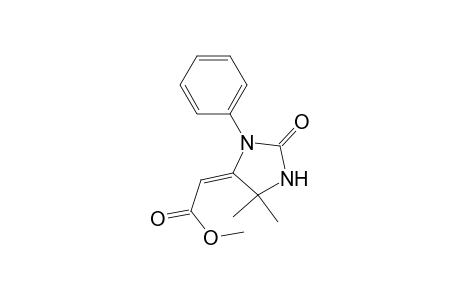 E-4,4-dimethyl-5-methoxycarbonylmethylene-1-phenylimidazolidin-2-one