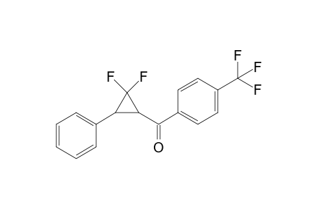 (2,2-difluoro-3-phenylcyclopropyl)(4-(trifluoromethyl)phenyl)methanone